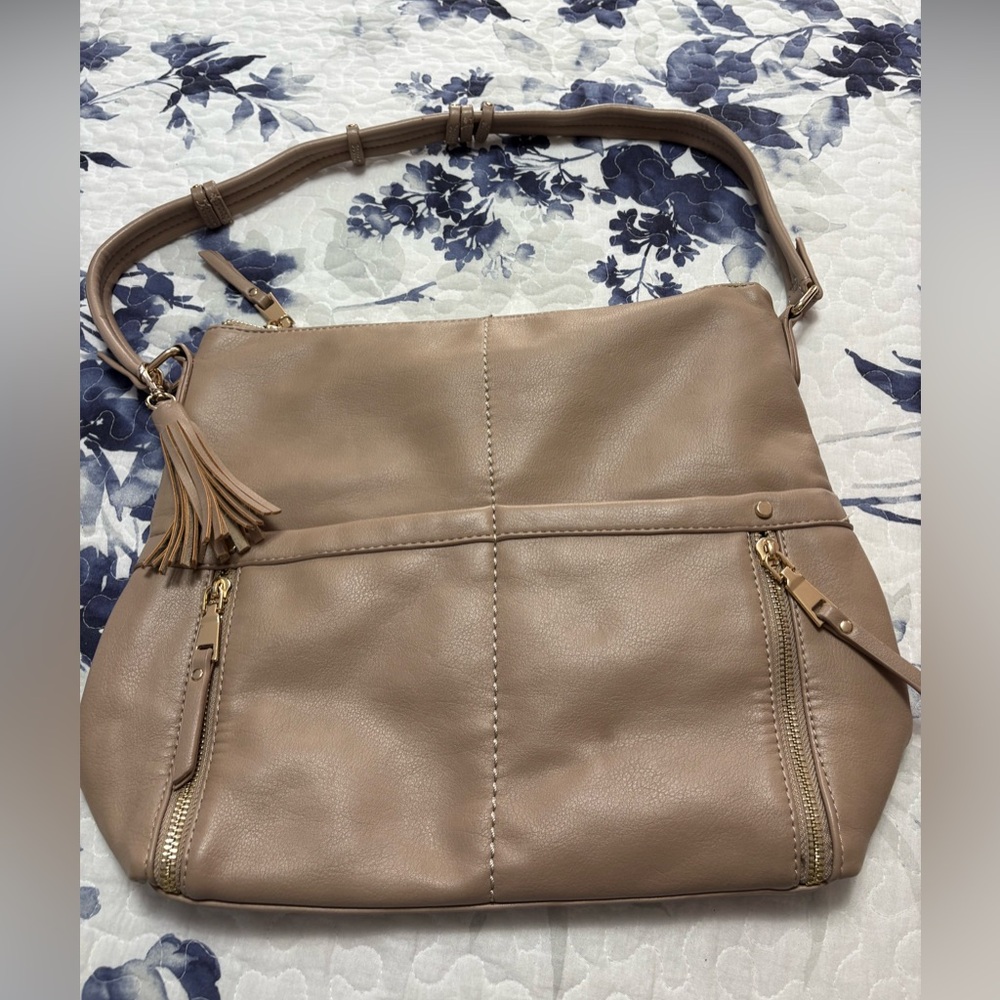 * Elegant Large Tan Women's Bag